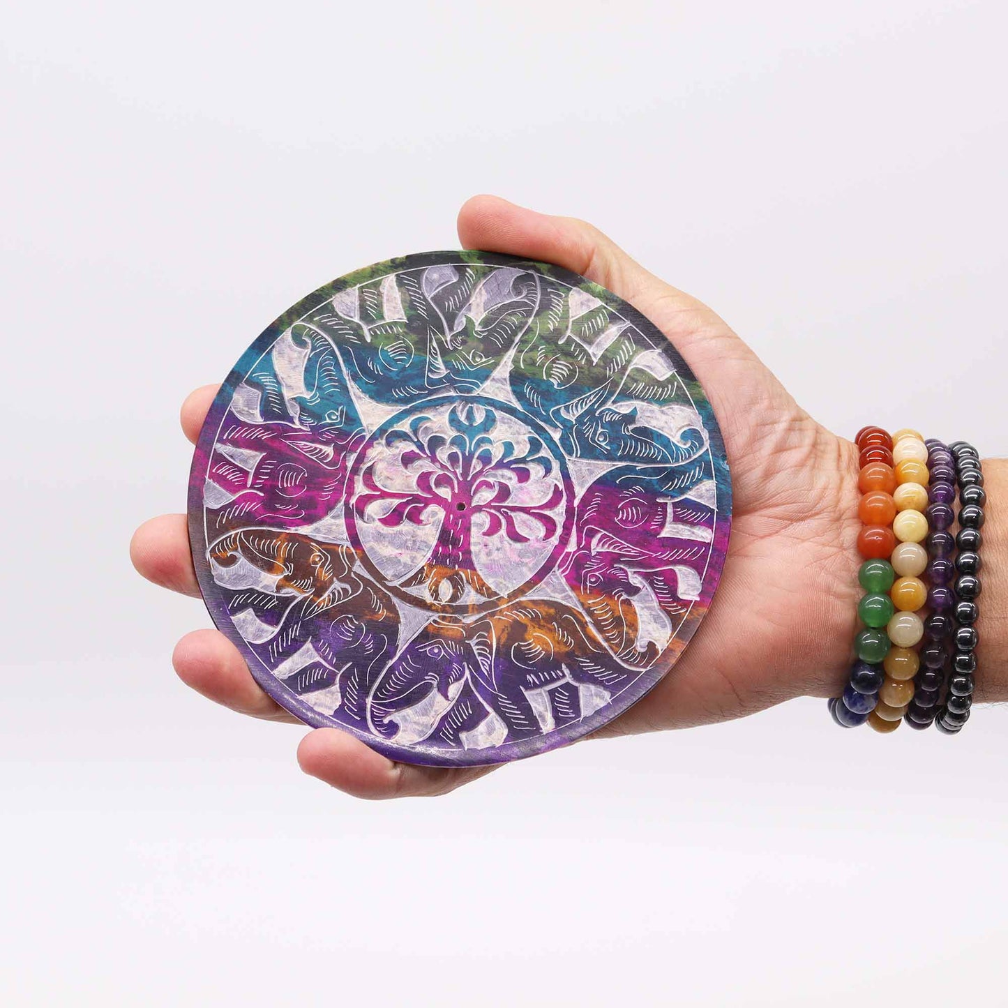 Lucky Elephant Incense Holder for Relaxation