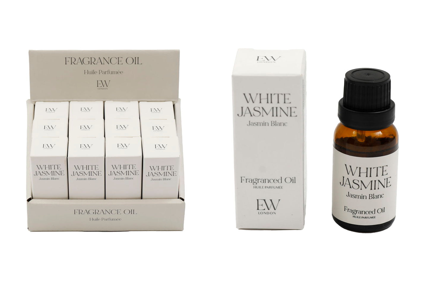 White Jasmine Scented Oil for Burner in tube 15ml