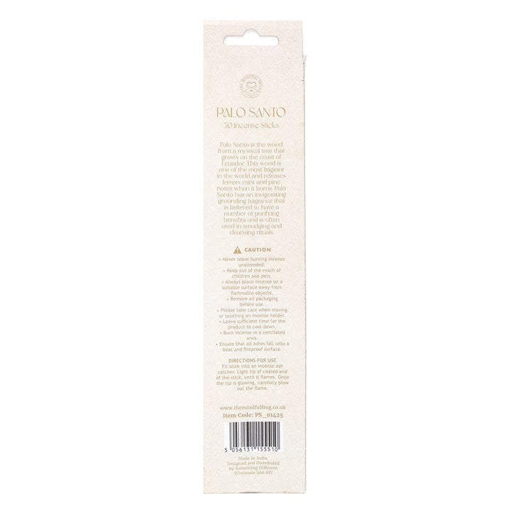 Pack of 30 Palo Santo incense sticks with natural fragrance for cleansing and spiritual rituals