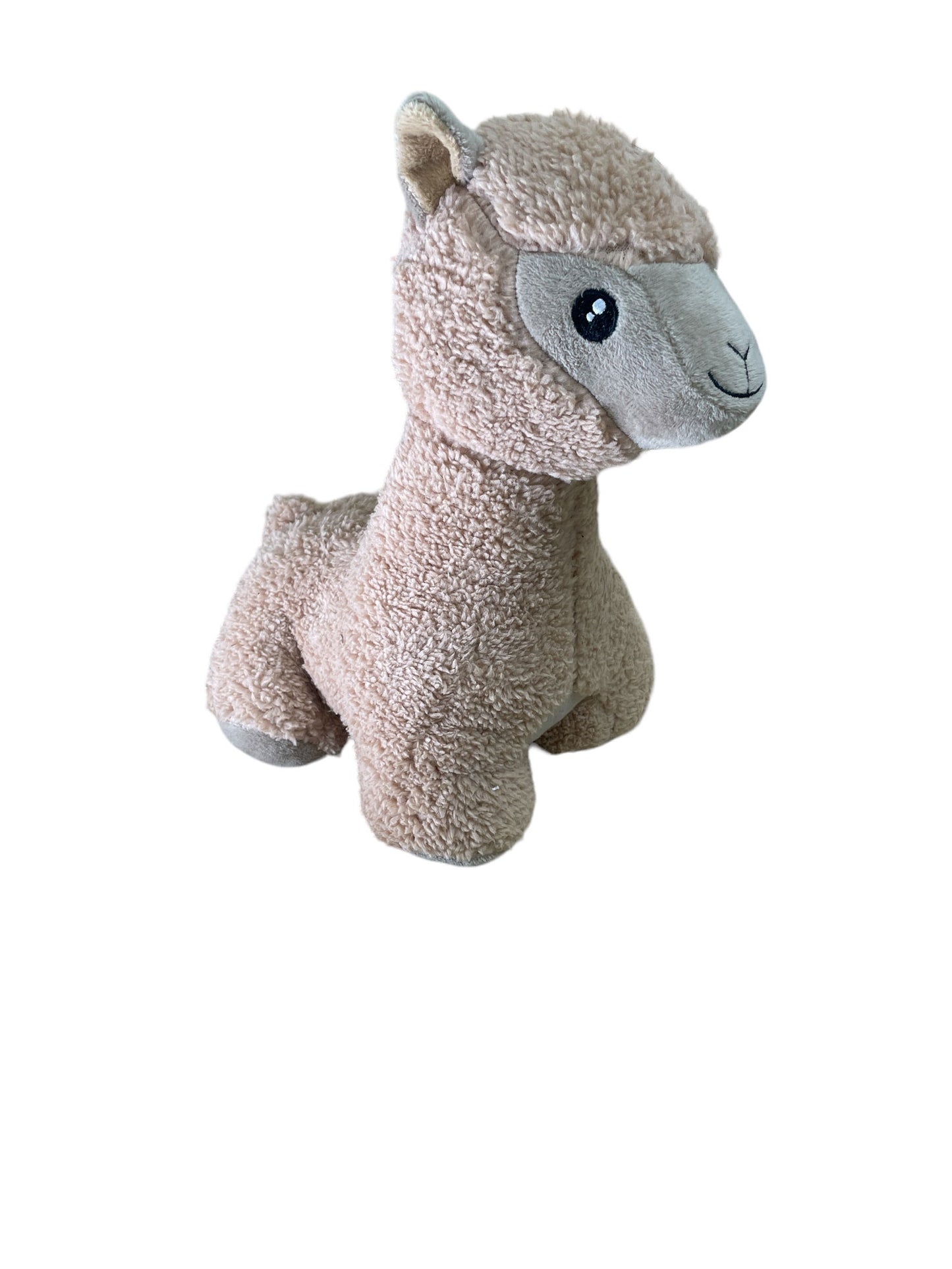 Brown Alpaca Door Stop plush fabric doorstop designed to securely hold doors open