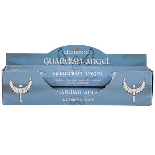 Set of 6 Packets of Guardian Angel incense sticks with soothing aromas for spiritual practice