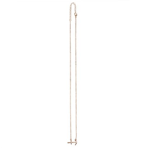 Elegant Sagittarius zodiac necklace and card featuring a delicate gold coloured chain and charm for astrology lovers