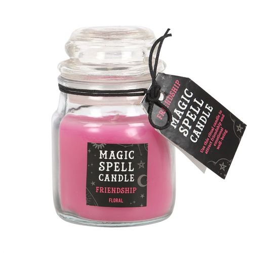 Floral Friendship Spell Candle Jar - S03721329