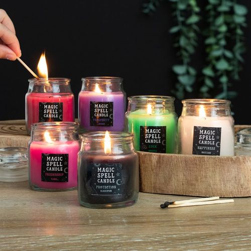 Floral Friendship Spell Candle Jar - S03721329