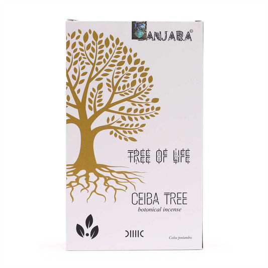 Banjara Botanical Incense Ceiba Tree for relaxation, featuring benefits of Ceiba Tree incense benefits.