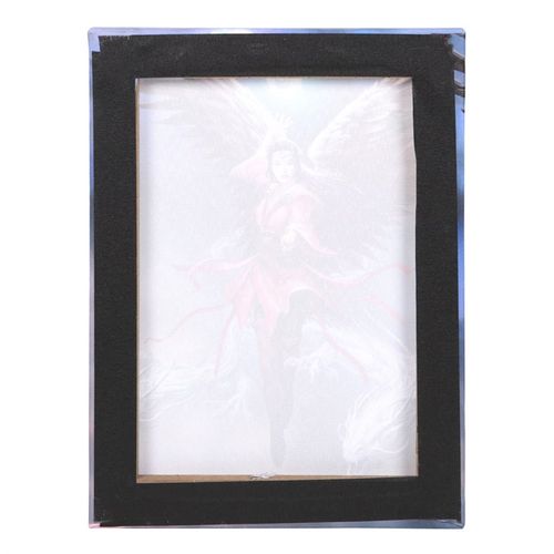 Anne Stokes fantasy plaque wall art featuring a mystical figure with wings and intricate designs