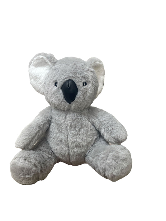 Geko Products grey koala door stop plush stuffed animal with soft fuzzy texture