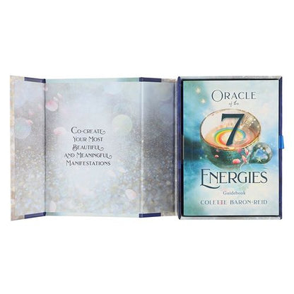 Oracle of the 7 Energies cards with guidebook for spiritual insight and intuitive guidance