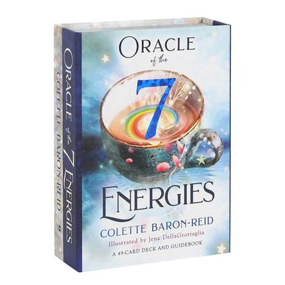 Oracle of the 7 Energies cards set with 49 cards and guidebook for intuitive readings and spiritual growth