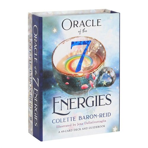 Oracle of the 7 Energies cards set with 49 cards and guidebook for intuitive readings and spiritual growth
