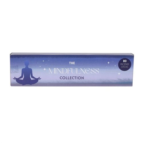The Mindfulness Collection Incense Stick Set with 80 sticks for spiritual incense for meditation