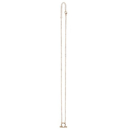 Elegant Libra zodiac necklace and card featuring a delicate gold chain with a Libra symbol for astrological enthusiasts