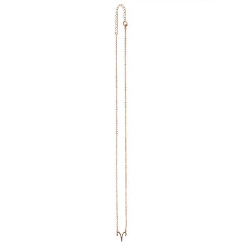 Elegant Aries Zodiac Pendant necklace featuring a delicate gold chain for astrology lovers and spiritual enthusiasts