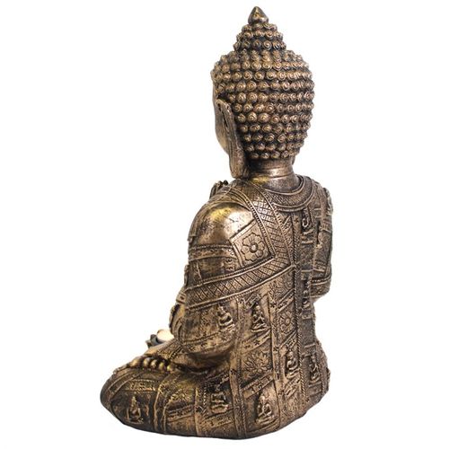 Elegant large Buddha tealight holder featuring intricate details, perfect for creating a serene ambiance in your space.
